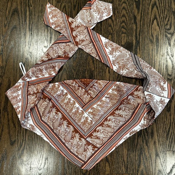 NWOT Cotton Candy LA Strapless Scarf Top - Picture 2 of 3